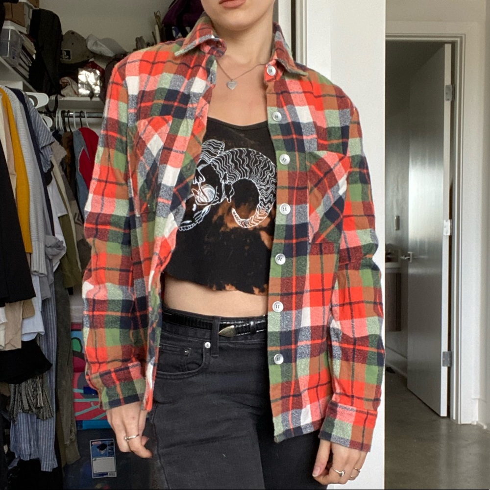 DONATED - Vintage plaid shacket